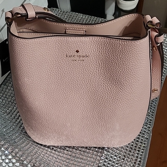 kate spade Handbags - Kate Spade Blush Pink Bucket Bag